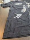 Wwe Authentic Rhea Ripley Black T-shirt Size Large Graphic Print