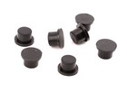 3 8  Solid Rubber Push In Feet  Fits 3 8  Hole  1 8  Height  5 8  Od