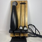 Cuisinart Cek40 Electric Knife Set Wood Stand Bread   Carving Blades Free Ship  