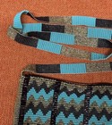 Vtg Mexican Huochol Beaded Purse