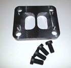 T3 To T4 Twin Scroll Turbo Adapter Flange For Cummins Hx35 Hx40