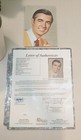 Vintage Mister Mr Rodgers Neighborhood Postcard Signed Authenticated Signature