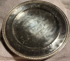 Vintage 1955 Fontainebleau Hotel Miami Beach Cake Stand Silver Soldered 10    