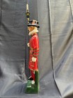 Vintage The Beefeater Yeoman Gin English Ceramic Decanter Bottle Empty -  read 
