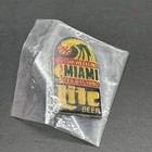 Vintage 1990 Nba Miami All-star Weekend Lite Beer Lapel Hat Pin Lot Of 4