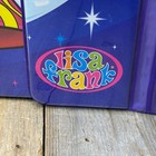 Lisa Frank Tri-fold Binder Set Cool Chicks Moon Stars Purple Vintage P965