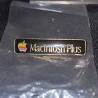 Vintage Apple Collectable  Rare Apple Macintosh Plus Lapel Pin Black Rainbow