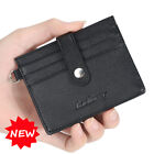 Mens Thin Wallet Slim Card Case Leather Front Pocket Credit Card Holder Gifts