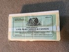 Marx Reissue American Civil War Union 4 Horse Caisson   Cannon Gun   4 Crew 54mm