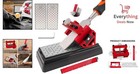 Professional Chisel Sharpening Jig With Angle Guide   Non-slip Sharpening Base