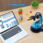 Robotic Arm Kit 6dof Programming Robot With 5 Servos Mechanical Claw Pc App