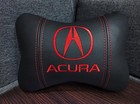2pcs Acura Premium Headrest Pillows  set Of 2 Pillows  - Custom Embroidered Neck
