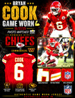 Bryan Cook Game Worn    10 27 25 Photo Matched Chiefs Nike Nfl Jersey V Commanders
