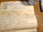 Wwi Connecticut Military Service Record Leonard Joseph Loewe