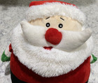 Gitzy Santa Claus Plush Jumbo Stuffed Doll Round Jolly Christmas Xmas Toy Gift