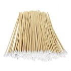 200 Pcs Count 6  Inch Long Cotton Swabs With Wooden Handles Cotton Tipped Applic