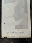 Vintage James Harrill Art Poster Print Rare 1986 Leslie Levy Gallery Scottsdale