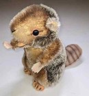 Vintage Steiff 1950s-60s  nagy  Beaver 7in 17cm Mohair Felt Excellent Condition