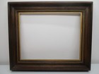 Vtg old  large wide Wood  Pic art Frame Fits 14 x 28  Measures 20 1 4  X 24 1 4 