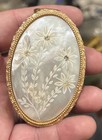 Schildkraut Lipstick Holder Mother Of Pearl With Mirror Vintage 