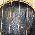 Antique Menzenhauer   Schmidt Guitar-zither No 2 Jersey City Nj Lap Harp Wood