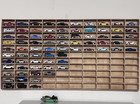 110 Toy Car Display Case Matchbox 1 64 Diecast Hot Wheels Wall Cabinet Shelves