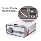 Dental Lab Wax Heater Pot 3-well Analog Heater Melting Dipping Pot Machine 110v