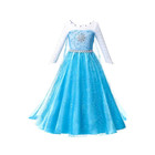 Deluxe Elsa Dress  Perfect For Frozen-themed Occasions  Christmas Gift