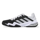 Nwt Adidas Men s Barricade 13 Tennis Shoes  Black white grey -sz 8 M Manmade