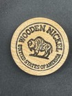 Brooklyn New York Wooden Nickel Industrial Marking Equipment Vintage Token
