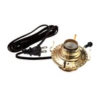 Electric Oil Lamp Burner Diy Conversion Kit  Pre-wired And Ready To Use   2 