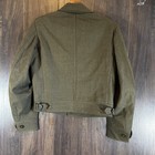 Vtg Military Army Jacket Mens 38 R Green Wool National Guard Field 1948 Usa 35th