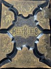 Antique 1880s Holy Bible   Damage   Beautiful Bible