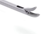 1pcs Laparoscopic Needle Holder Curved Jaw In Gold Handle 5mmx330mm Instruments