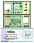 Lebanon 100 000 Livres Banknote  2023  Unc Usa Seller  20 Notes