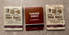 Canal Baths  Bourbon Pub Matchbooks Very Rare Vtg Bathhouse   Gay Bar Artifacts