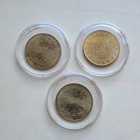 3 Paris France Souvenir Tokens Sacre Coeur Basilica  Eiffel Tower  Notre Dame