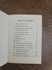 Mcdonald s Employee Handbook Red  Vintage 1950 Original Book