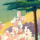 1927 Spring By South Shore Line - Vintage Travel Poster Art Print - 24x36