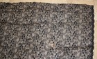 Gorgeous Black French Alencon Scalloped Chantilly Lace   152  X 53  