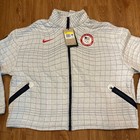 Nike Womens Team Usa Therma Fit Tech Pack Jacket Dj5246-121 Sz Small Top Nwt New