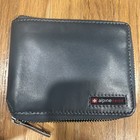 Alpine Swiss Rfid Mens Wallet Deluxe Capacity Hybrid Bifold Flipout Id Window