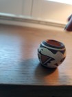 Rare Vintage Zuni Pueblo Seed Pot Signed Sadie Tsipa