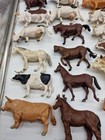 Massive Joblot Of Vintage Plastic Farm Animals Mixed Mainly Britain s Etc