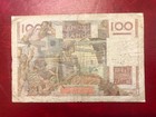 France 100 Francs Banknotes 1952 Good