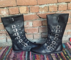 Renaissance Fair Boots Handmade Leather Pirate Shoes Medieval Larp Costume 