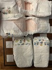 Vintage Plastic Pampers Size M l For Boys X2 Pink For Girls X2