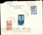 Syria Airmail Cover To Usa University Of North Carolina Postal History