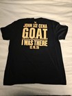 Wwe Authentic John Cena Shirt I Was There Final Match Washington Dc Adult Xl
