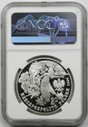 2006 Mw Poland St  John s Night Hologram  925 Silver 20 Zlotych Pf 68 Ucam Ngc